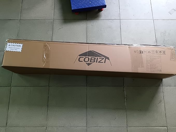 COBIZI 10x20 Pop Up Canopy with 6 Sidewall,Heavy Duty Canopy UPF 50+ All Season Wind Waterproof Commercial Outdoor Wedding Party Tents for Parties Canopy Gazebo with Roller Bag(10 x 20 ft White)