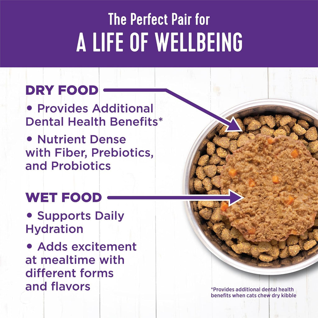 Wellness Complete Health Pate Kitten Wet Cat Food Canned Food, Natural, Protein-Rich, Grain Free, 3 Ounce Cans, 24 Pack, (Whitefish & Tuna)