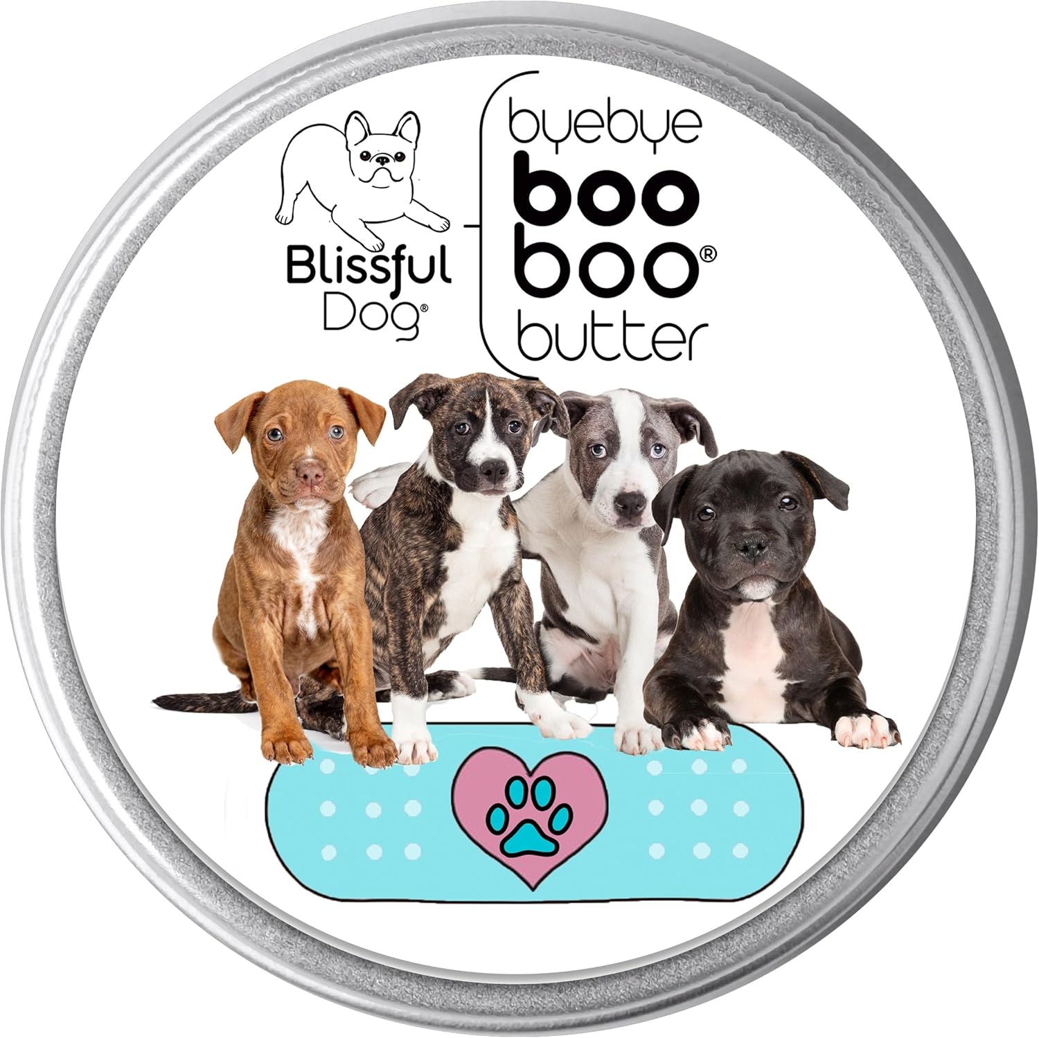The Blissful Dog Staffordshire Pitbull Terrier Boo Boo Butter, 16 oz.