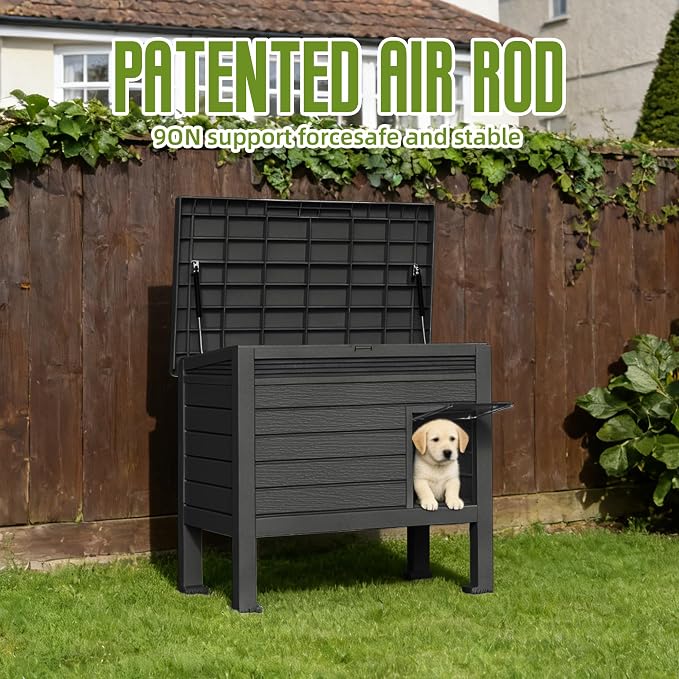 DRATO Indoor & Outdoor Resin Dog House - Image 7