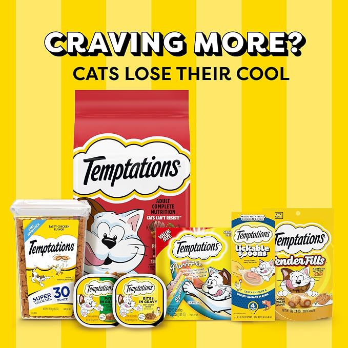 Temptations Creamy Puree Squeezable Lickable Cat Treats, Wet Cat Treats - Image 9