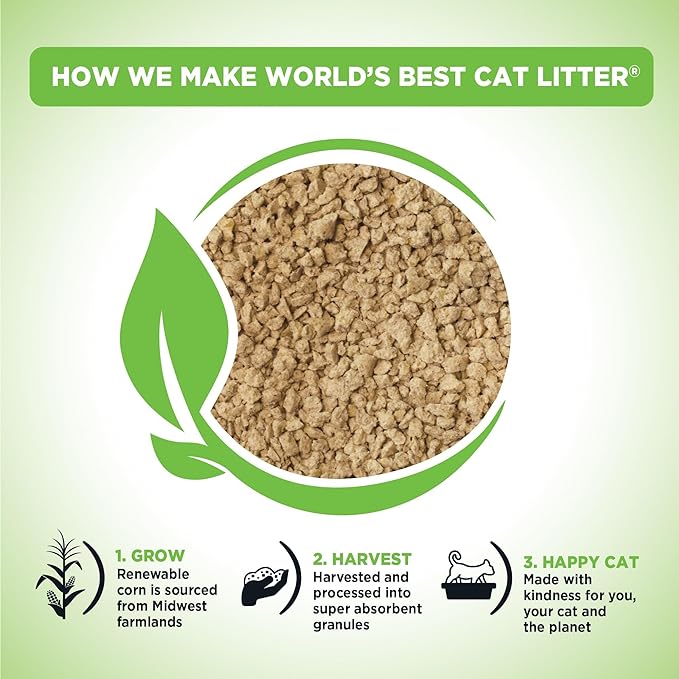WORLD'S BEST CAT LITTER Comfort Care Unscented, 32-Pounds - Image 3