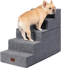 EHEYCIGA Dog Stairs for High Bed 22.5" H, 5-Step Dog Steps for Bed, Pet Steps by EHEYCIGA