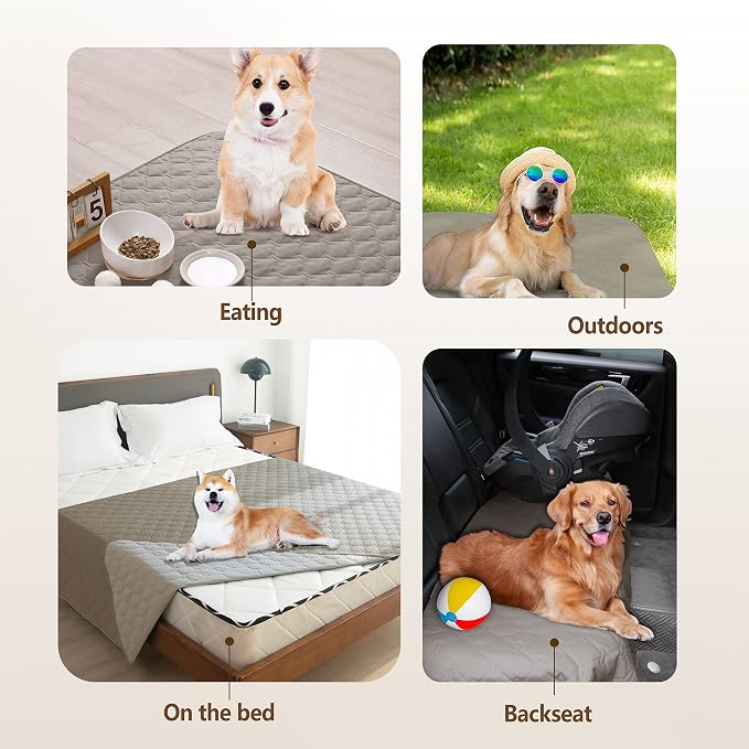 gogobunny 100% Double Sided Waterproof Dog Blanket Soft Pet Bed Cover - Image 3