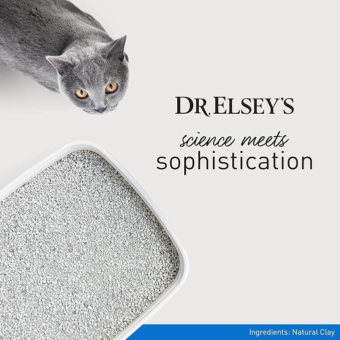 Dr. Elsey's Ultra UnScented Clumping Clay Cat Litter 40 lb. Bag - Image 8