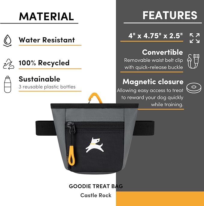 OllyDog, Goodie Treat Bag, Dog Treat Training Pouch | Magnetic Closure | 3 Ways - Image 6