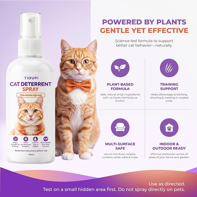 Cat Deterrent Spray – Natural Pheromone-Infused Anti-Scratch Spray - Image 2