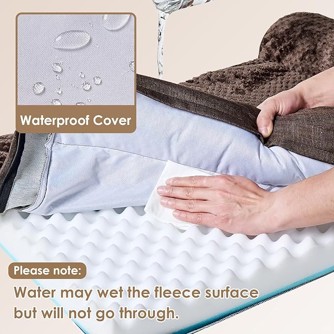 EHEYCIGA XXL Dog Bed Memory Foam, Orthopedic Giant Dog Bed Jumbo - Image 3