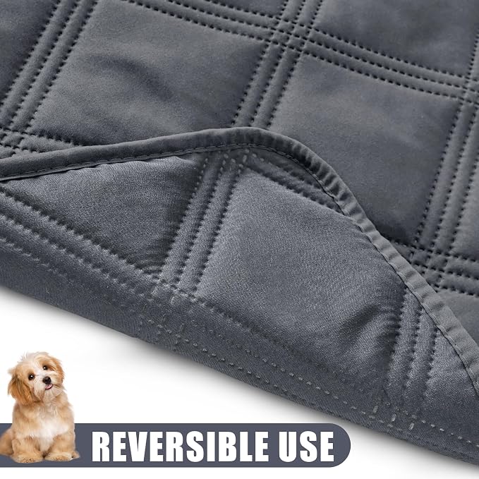 Smiry Waterproof Dog Bed Cover Blanket 40x80, Soft Reversible Pet Blanket - Image 3