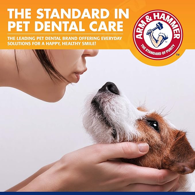 Arm & Hammer for Pets Tartar Control Dog Dental Kit, Enzymatic Toothpaste - Image 5
