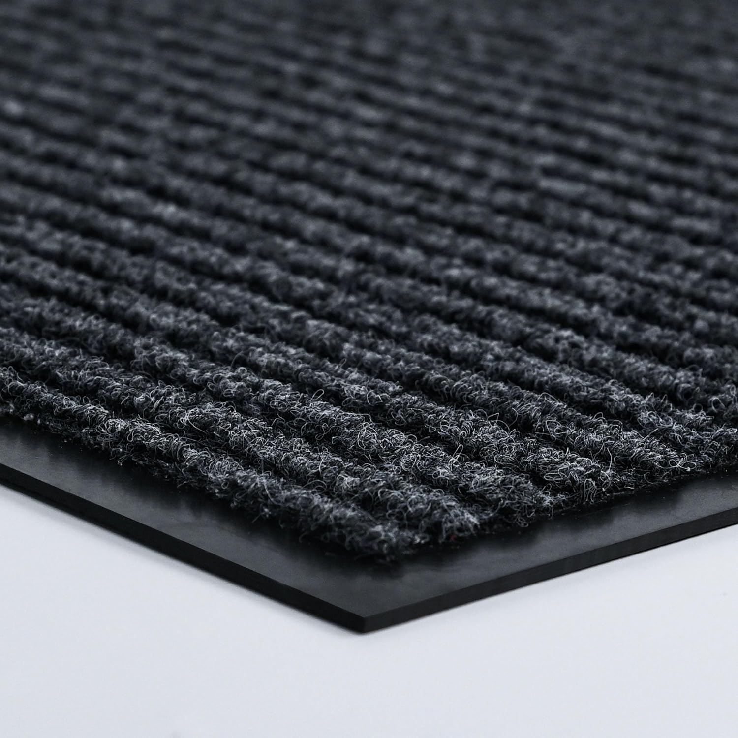 Durable Front Door Mat, Heavy Duty Indoor Outdoor Doormat, 60” x 36” Low Profile Outdoor Mats for Home Entrance, Stain and Fade Resistant Shoe Scraper Mat, Ideal for High Traffic Area