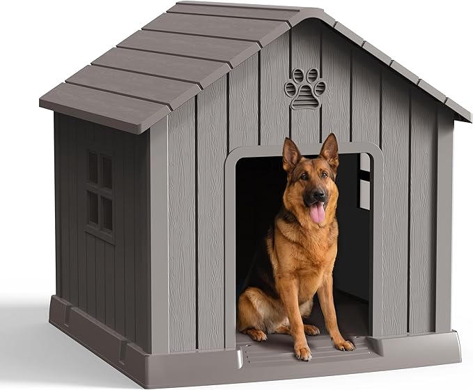 DRATO Dog House Indoor Outdoor for Small to Large Sized Dogs Indoor Outdoor by DRATOprovidesawarmandcozy