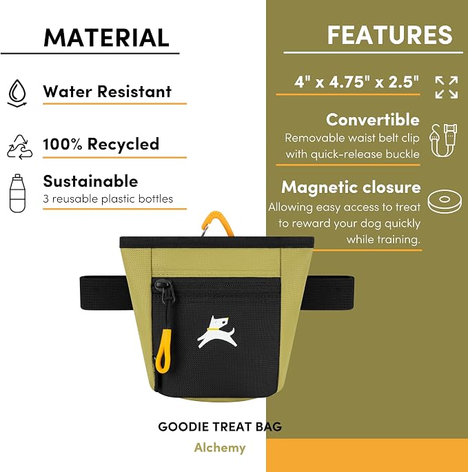 OllyDog, Goodie Treat Bag, Dog Treat Training Pouch | Magnetic Closure | 3 Ways - Image 6