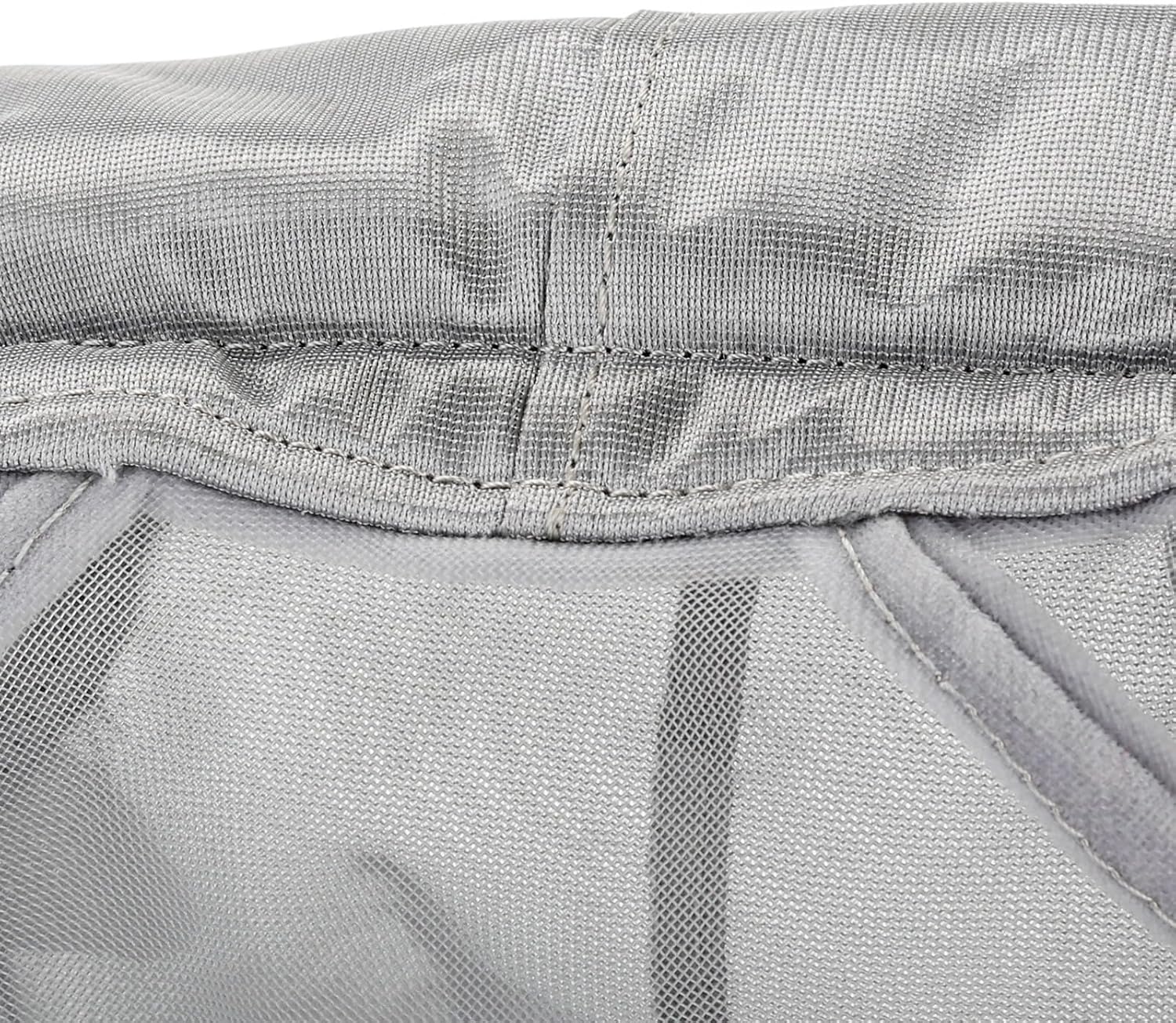 Harrison Howard CareMaster Horse Fly Mask Half Face with Ears Moonlight Silver Small Pony