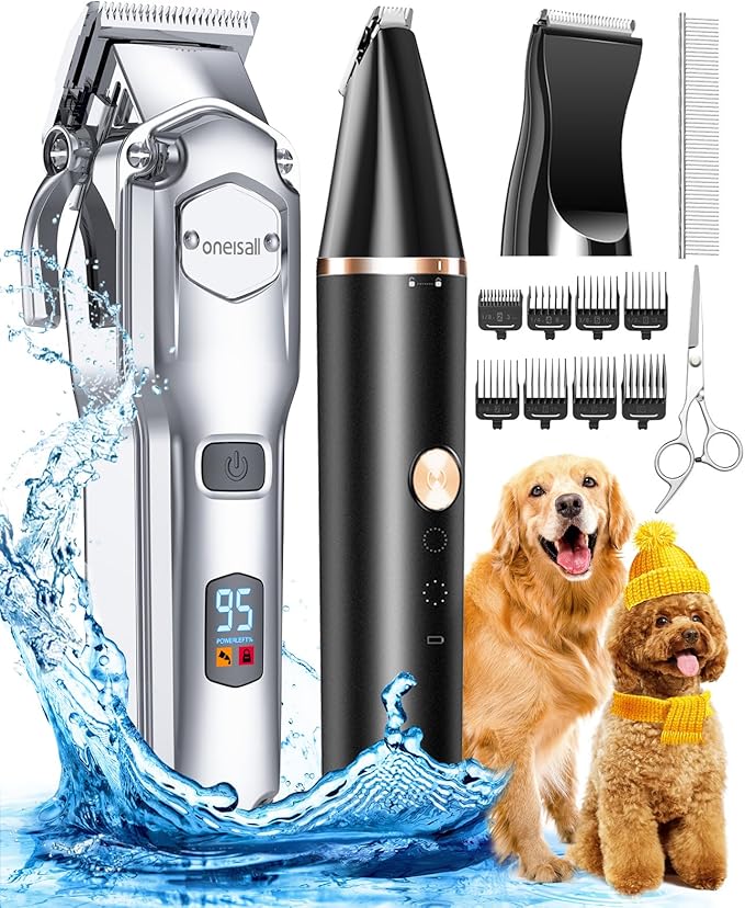 oneisall Dog Grooming Kit for Heavy Thick Hair, by oneisall