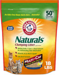ARM & HAMMER Naturals Clumping Cat, Litter Odor Control, 18 lb. Bag by ARMHAMMER