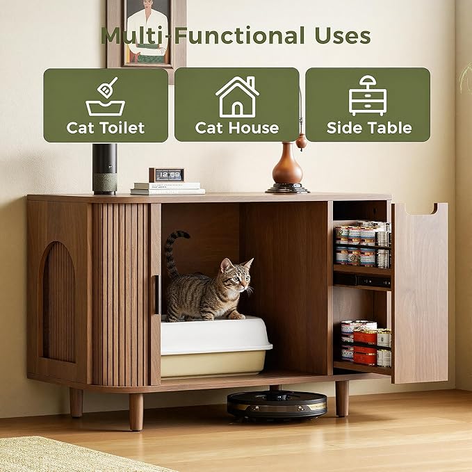 IRONCK Cat Litter Box Enclosure - Image 4