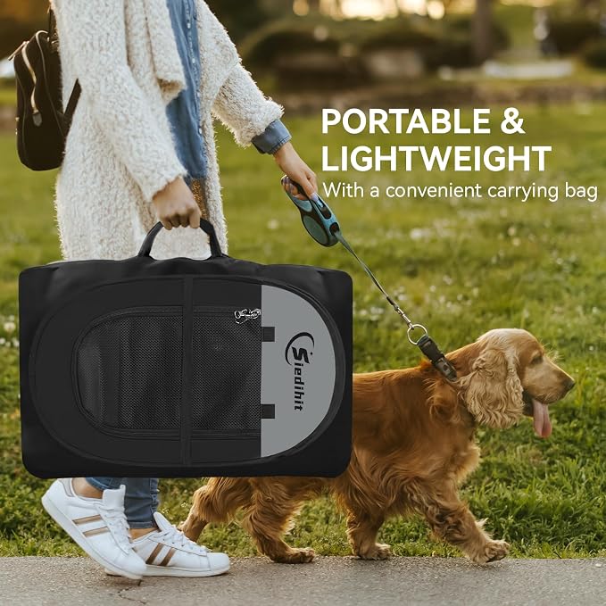 Siedihit Dog Cat Playpen, Puppy Pet Playpen Indoor - Image 7