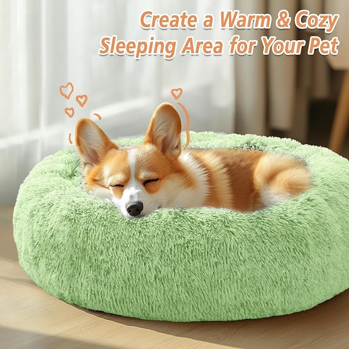 JOLLYVOGUE Calming Dog Bed for Small Dogs - Image 5