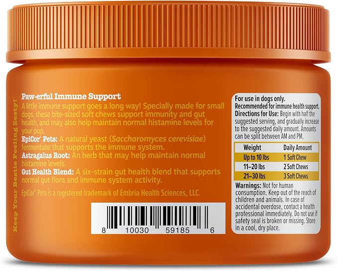 Zesty Paws Allergy Immune Bites - Image 7