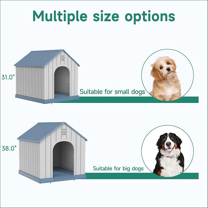 DRATO Large Dog House Indoor Outdoor Waterproof, Puppy Shelter - Image 5