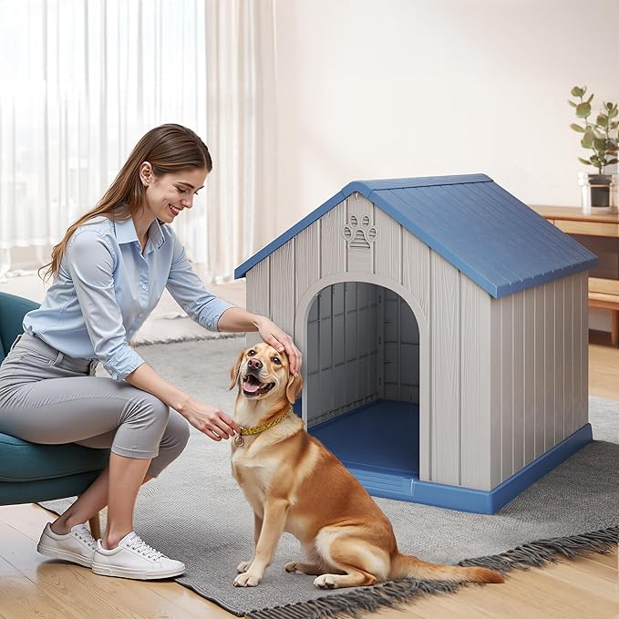 DRATO Large Dog House Indoor Outdoor Waterproof, Puppy Shelter - Image 3