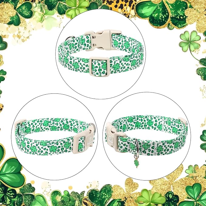 St Patricks Day Dog Collar for Medium Dogs - Image 7