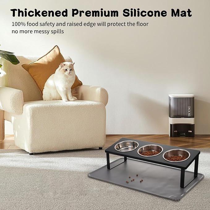 Upgraded Elevated Cat Bowls - Image 3