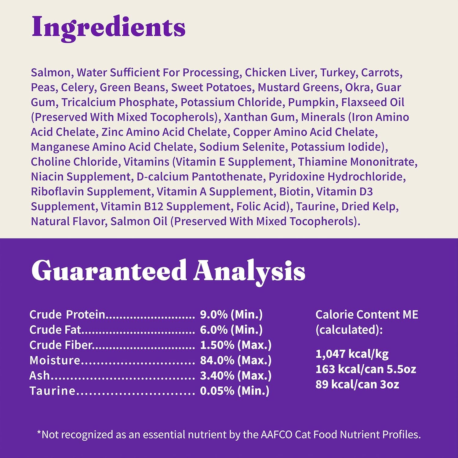 Halo Wet Cat Food Whole Salmon Stew Recipe, Grain Free Wet Cat Pate, Canned Cat Food for Extra Hydration, 5.5 Oz Can (Pack of 12)