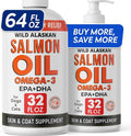 StrellaLab 64 OZ Salmon Oil for Dogs by STRELLALAB