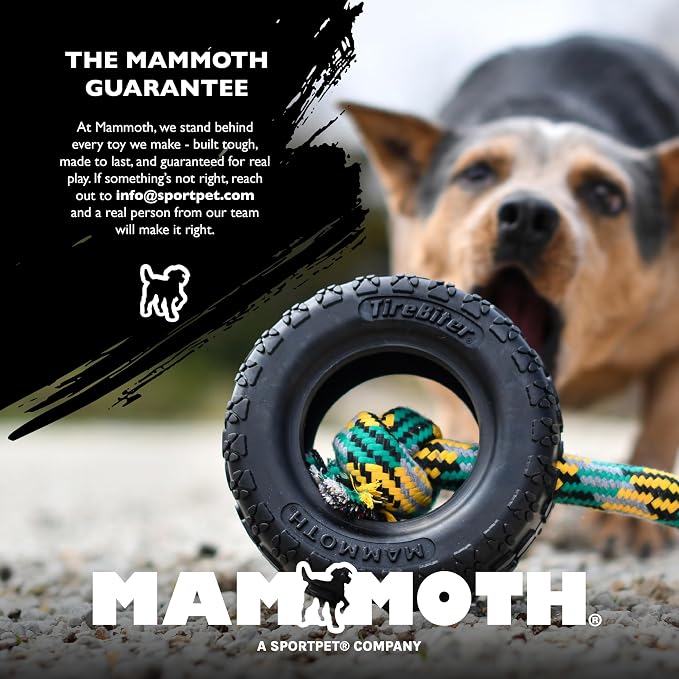 Chew King by Mammoth Premium Treat Dispensing Dog Toy, Durable Natural Rubber - Image 9