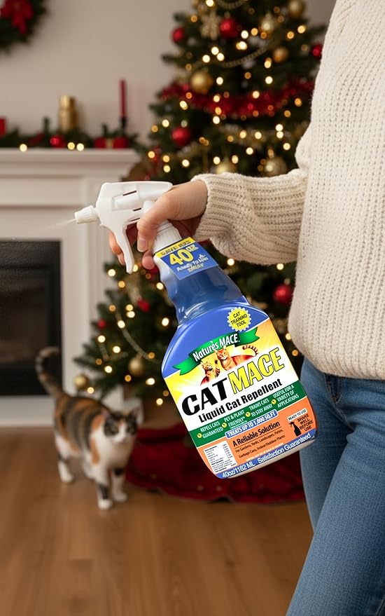 Nature's MACE Cat Mace Cat Repellent, Training Liquid Deterrent Tool, Makes 16 - Image 9