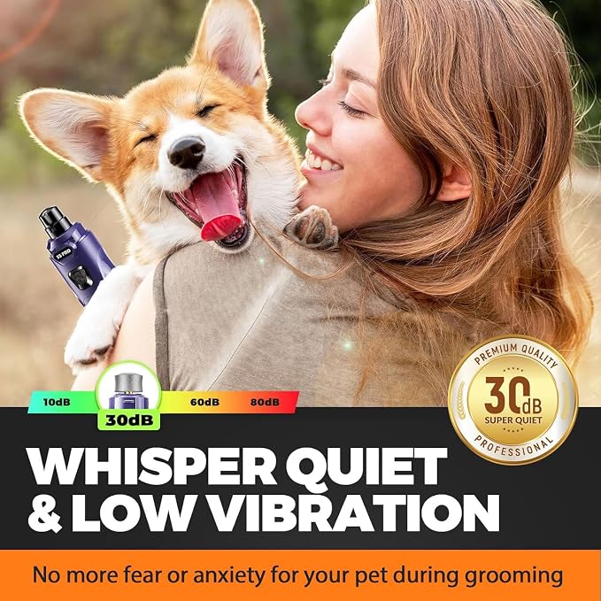 Whisper Quiet Dog Nail Grinder - Image 2
