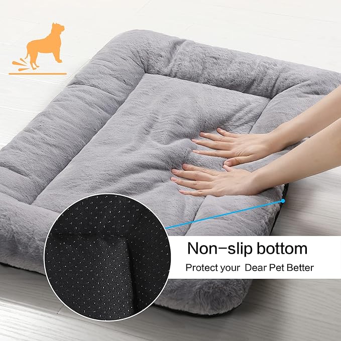 Dog Beds Crate pad for Extral Small Fit Metal, Utral Soft, Washable&Antislip - Image 6