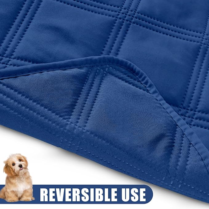Smiry Waterproof Dog Bed Cover Blanket 40x50, Soft Reversible Pet Blanket - Image 3