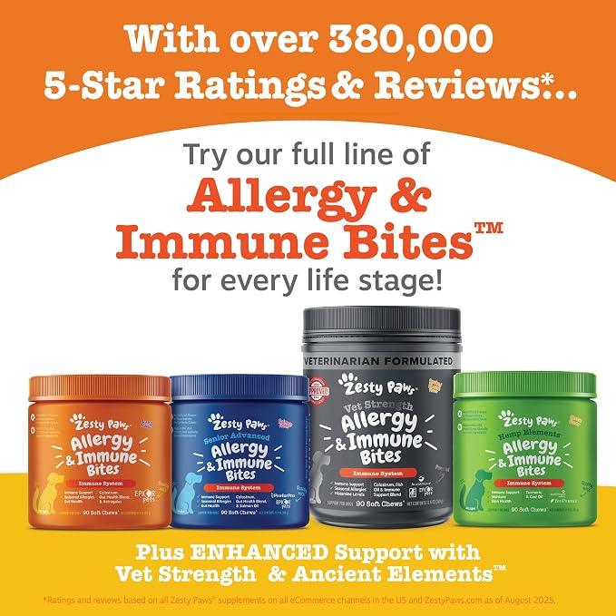 Zesty Paws Allergy Immune Bites - Image 5