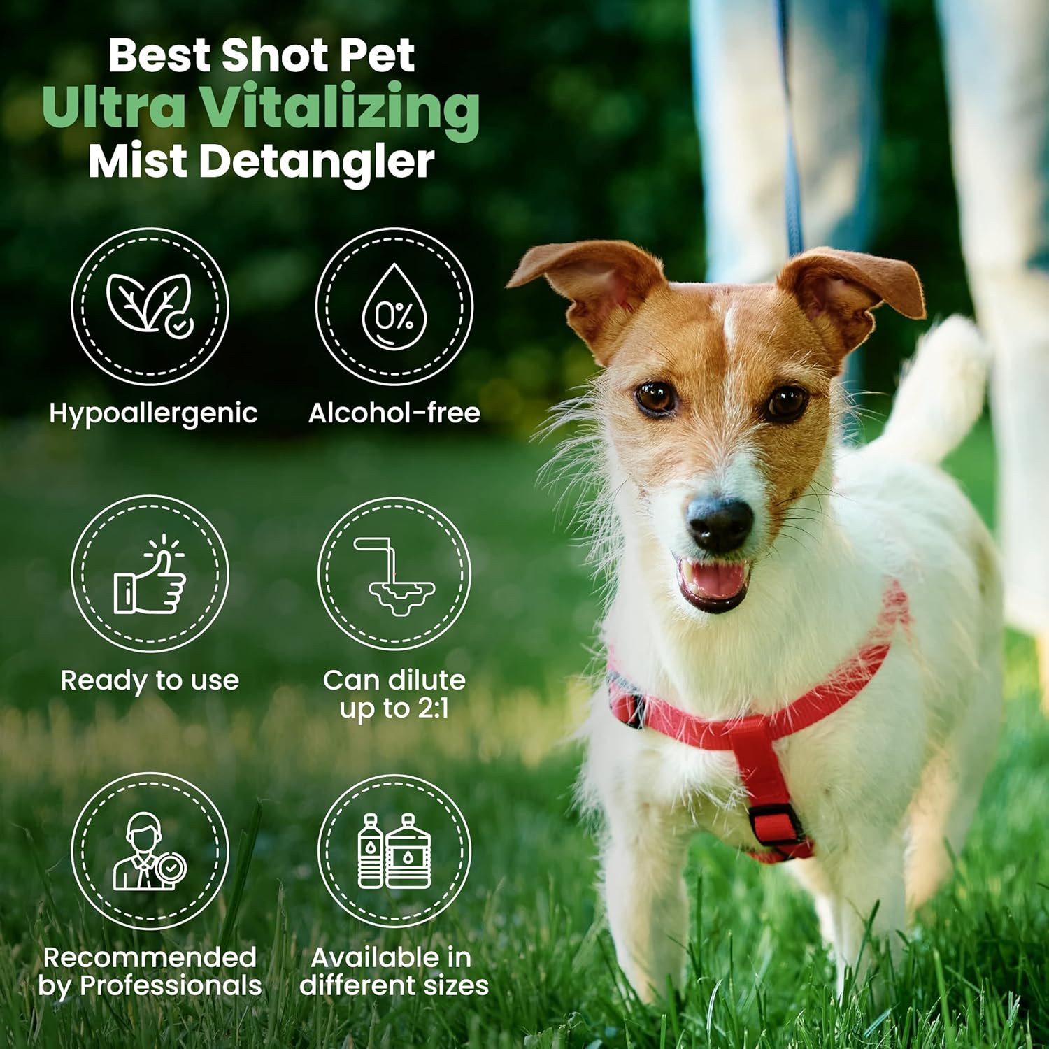Ultra Vitalizing Mist Detangler, 1 gallon