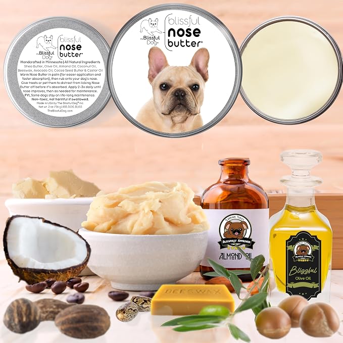 The Blissful Dog Fawn French Bulldog Unscented Nose Butter - Image 2