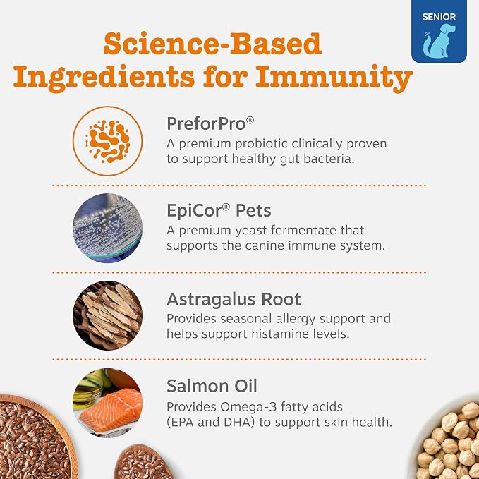 Zesty Paws Senior Allergy Immune Bites - Image 3