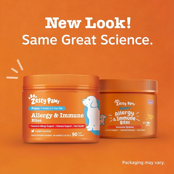 Zesty Paws Puppy Allergy Immune Bites - Image 6