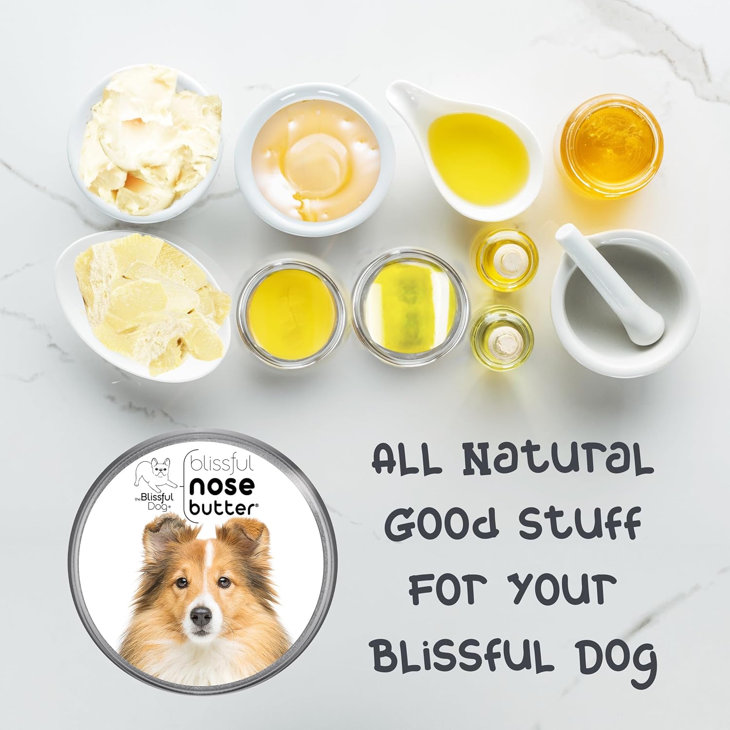 Shetland Sheepdog Unscented Nose Butter, 16-Ounce