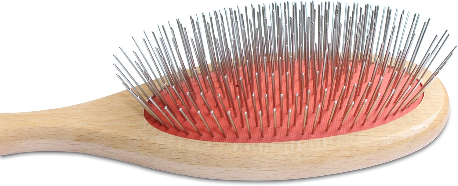 Mars Coat King Professional Grooming Brush for Dog and Cats. (9", 1" stainless steel Pins)