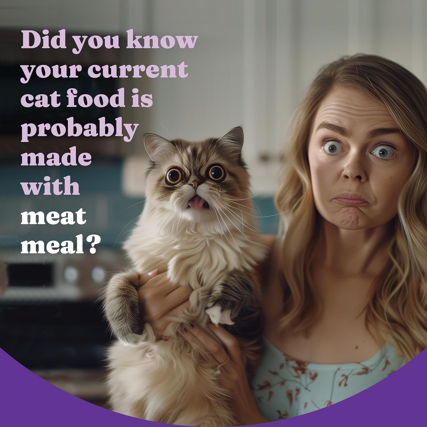 Halo Holistic Cage Free Chicken Cat Food, Healthy Grains Dry Cat Food, Complete Digestive Health, Kibble for Adult Cats, 3 lb Bag