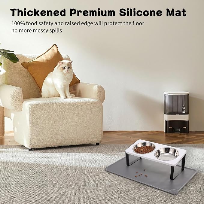 Upgraded Elevated Cat Bowls - Image 3