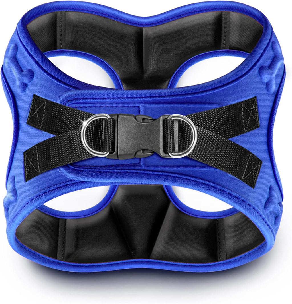 Comfort Fit No Pull Dog Harness – Adjustable Step-in Vest for Small, Medium & Large Dogs, Soft Padded with Leash Clips, Reflective Straps & Handle