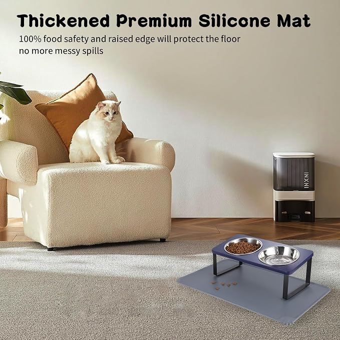 Upgraded Elevated Cat Bowls - Image 3