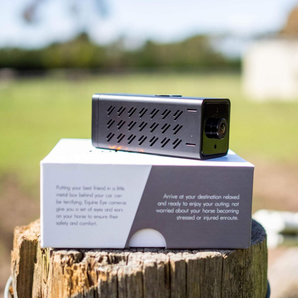 Equine Eye Voyager - Wireless Horse Trailer Camera – Live Video to Your Mobile with Night Vision, Audio - 8 Hours Battery Life - No Cell Signal Needed - Compatible with iPhone & Android Devices