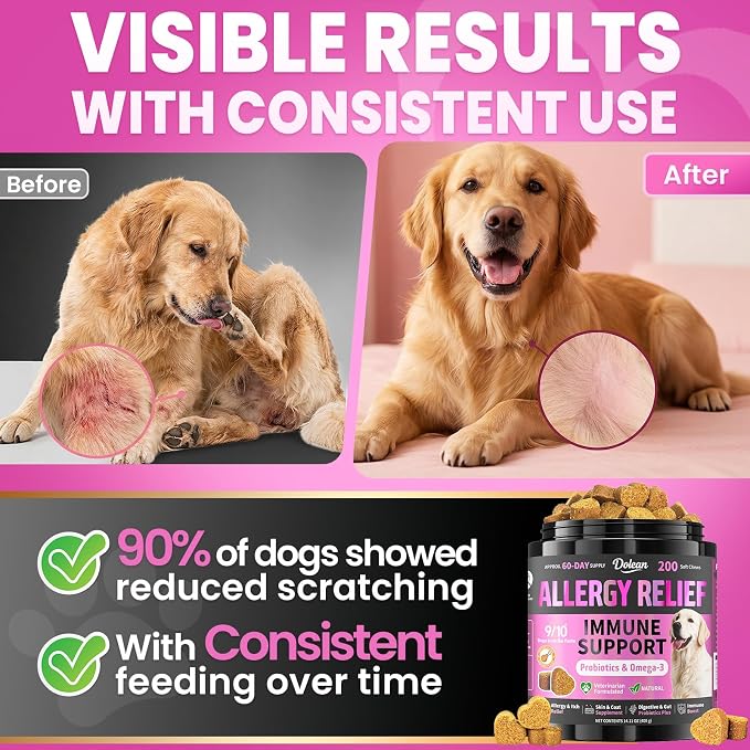 Dog Allergy Chews, Dog Allergy Relief - Image 5