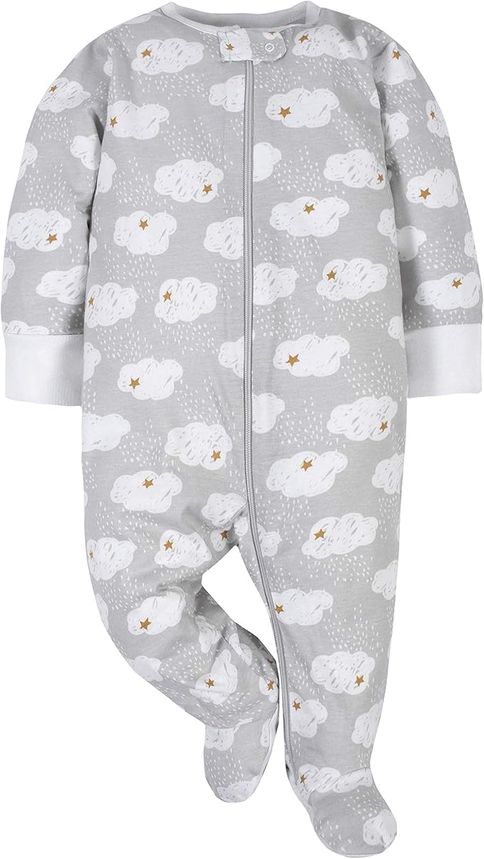 Gerber Baby Boys 4 Pack Sleep 'N Play Footie