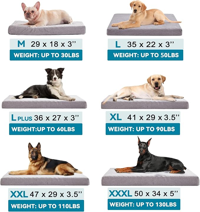 Extra Large Dog Bed, Cooling Dog Beds - Image 5